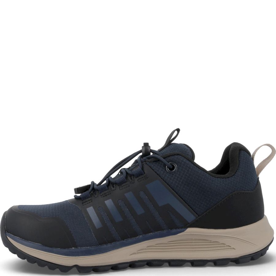 Sneakers Green Comfort.Track n trail woman elastic lace shoe,