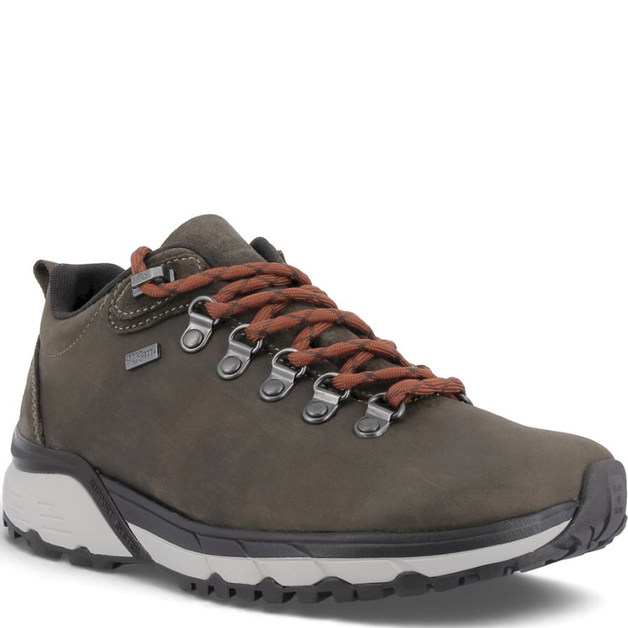 Sneakers Green Comfort. Trysil lace shoe leather