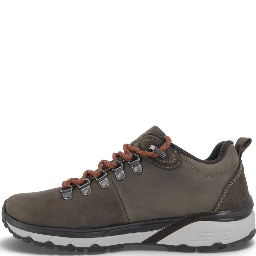 Sneakers Green Comfort. Trysil lace shoe leather