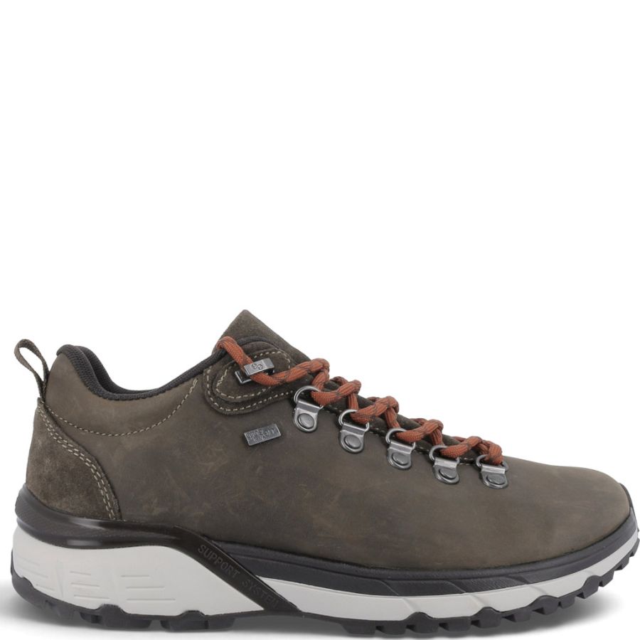 Sneakers Green Comfort. Trysil lace shoe leather