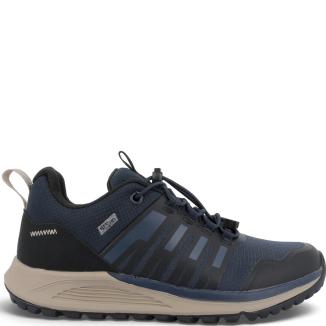 Sneakers Green Comfort.Track n trail woman elastic lace shoe,