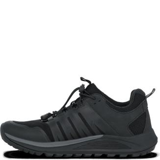 Sneakers Green Comfort. Track n trail woman elastic lace shoe