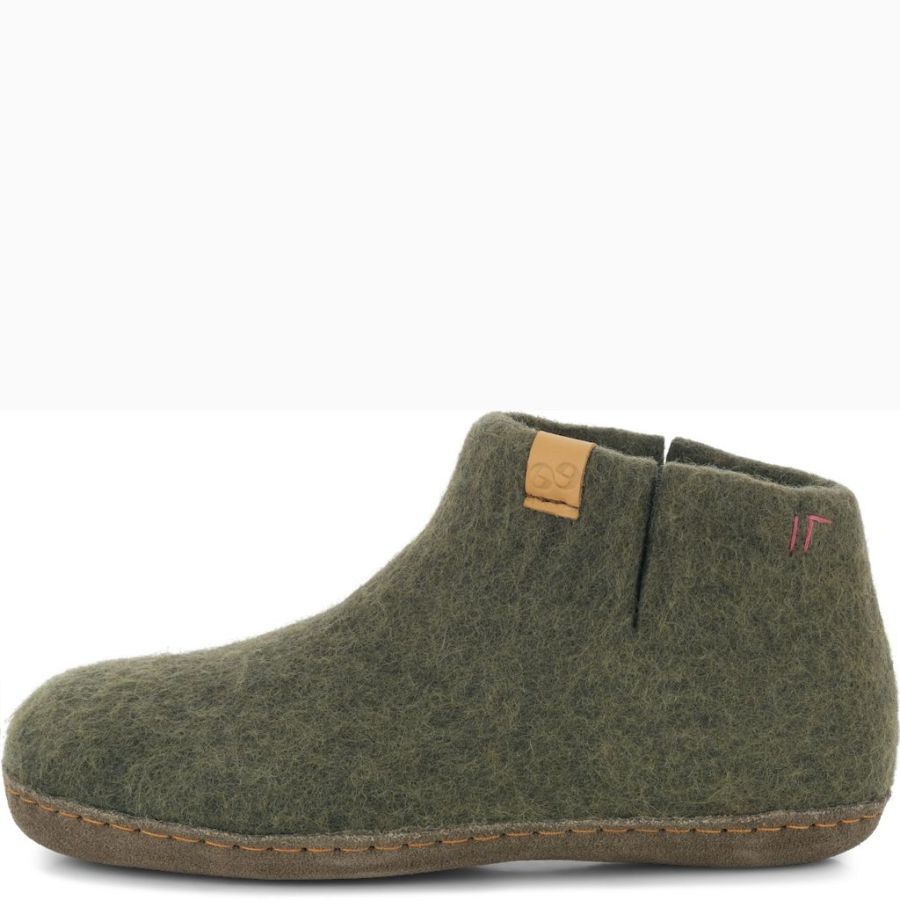 Tofflor Green Comfort. Wool