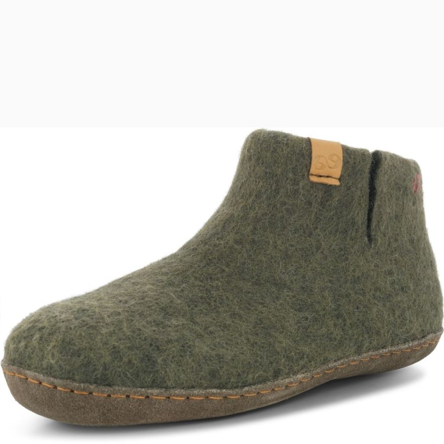 Tofflor Green Comfort. Wool