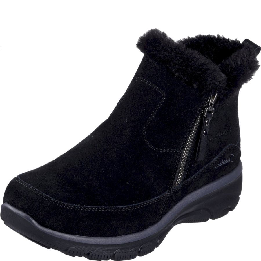 Kängor Skechers. EASY GOING COOL ZIP! 167862 BLK