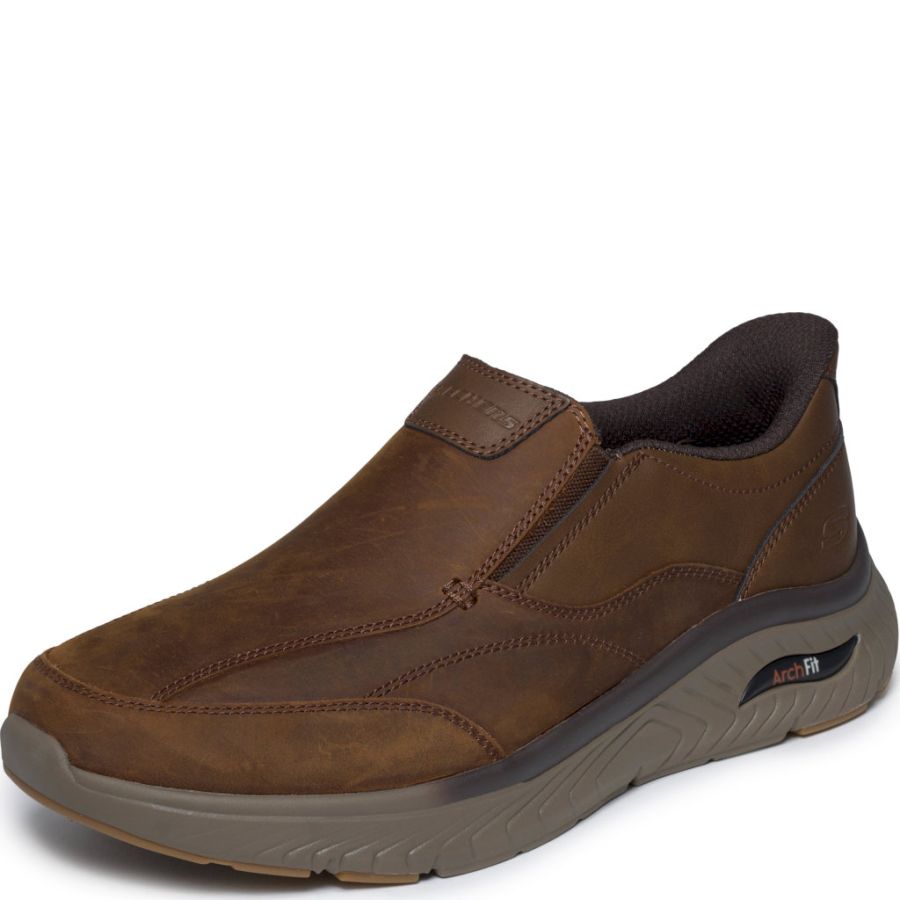 Promenadskor Skechers. ARCH FIT CROSSER OAK