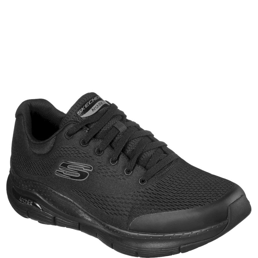 Sneakers Skechers. Mens Arch Fit - Wide Fit. 232040WW-BBK