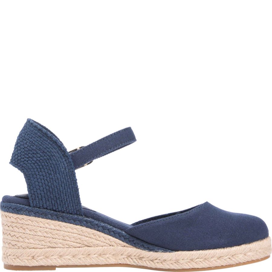 Espadrillos Tommy Hilfiger. MID WEDGE ESPAD CLOSED TOE