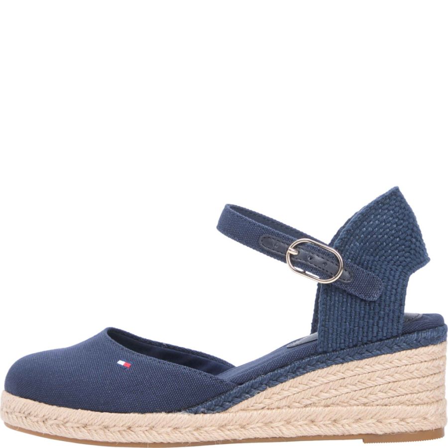 Espadrillos Tommy Hilfiger. MID WEDGE ESPAD CLOSED TOE