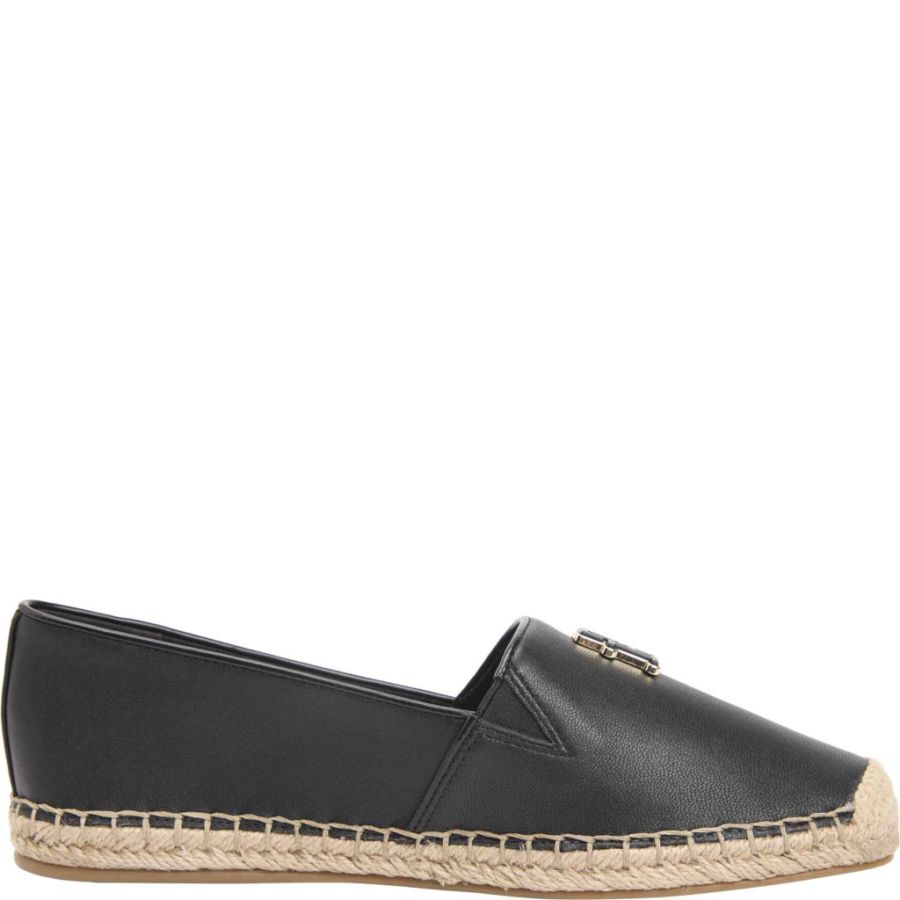 Espadrillos Tommy Hilfiger. TH LOGO LEATHER ESPADRILLE