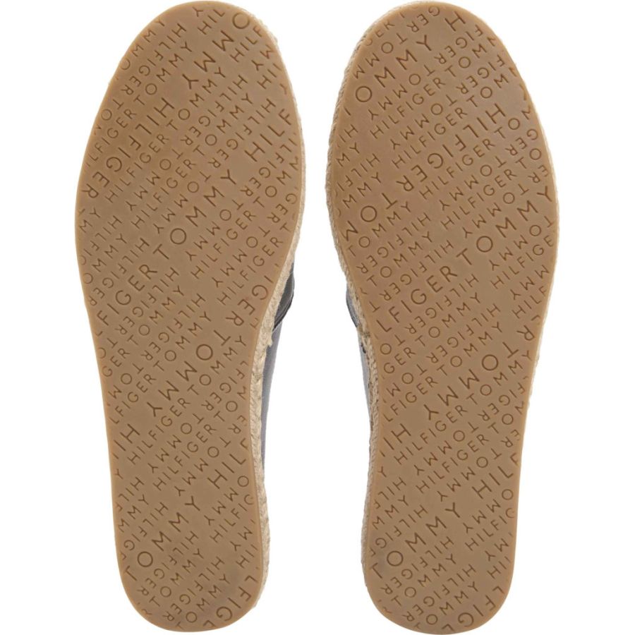 Espadrillos Tommy Hilfiger. TH LOGO LEATHER ESPADRILLE