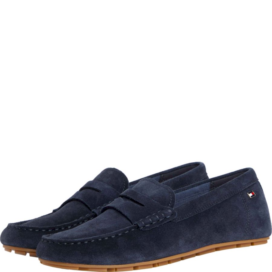 Loafers Tommy Hilfiger. FLAG SOFT SUEDE DRIVER LOAFER