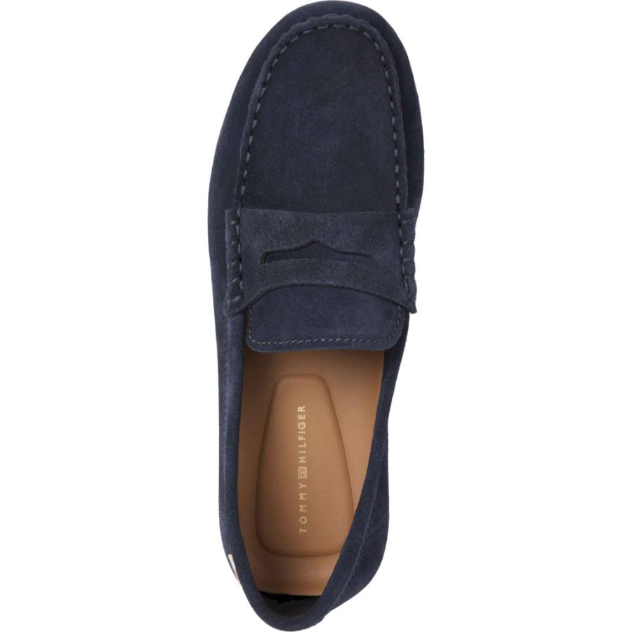 Loafers Tommy Hilfiger. FLAG SOFT SUEDE DRIVER LOAFER