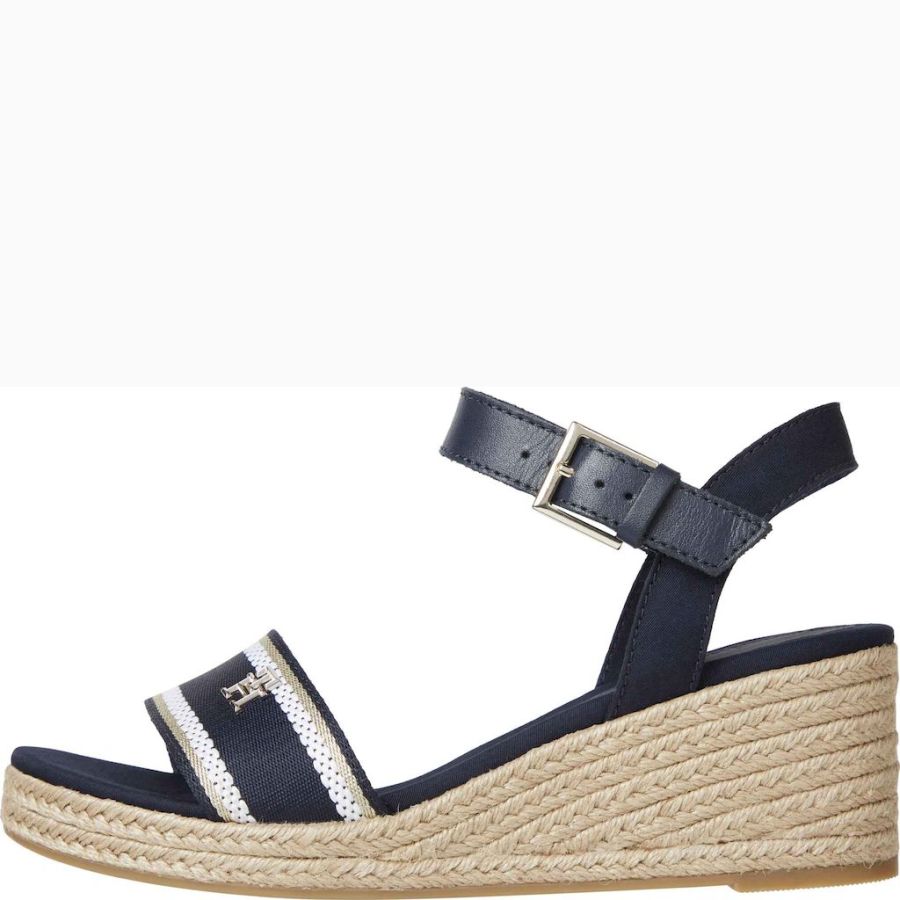 Sandaletter Tommy Hilfiger. WEBBING WEDGE SANDAL