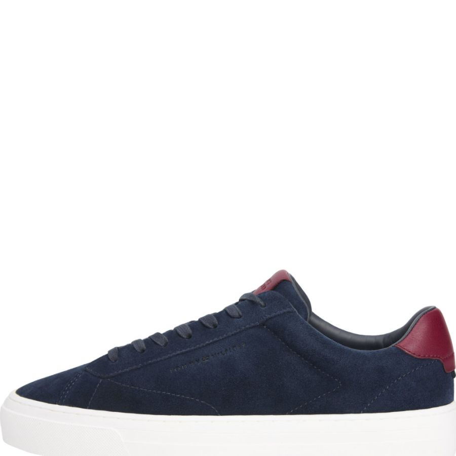 Sneakers Tommy Hilfiger. PREMIUM DRESS CUPSOLE SUEDE