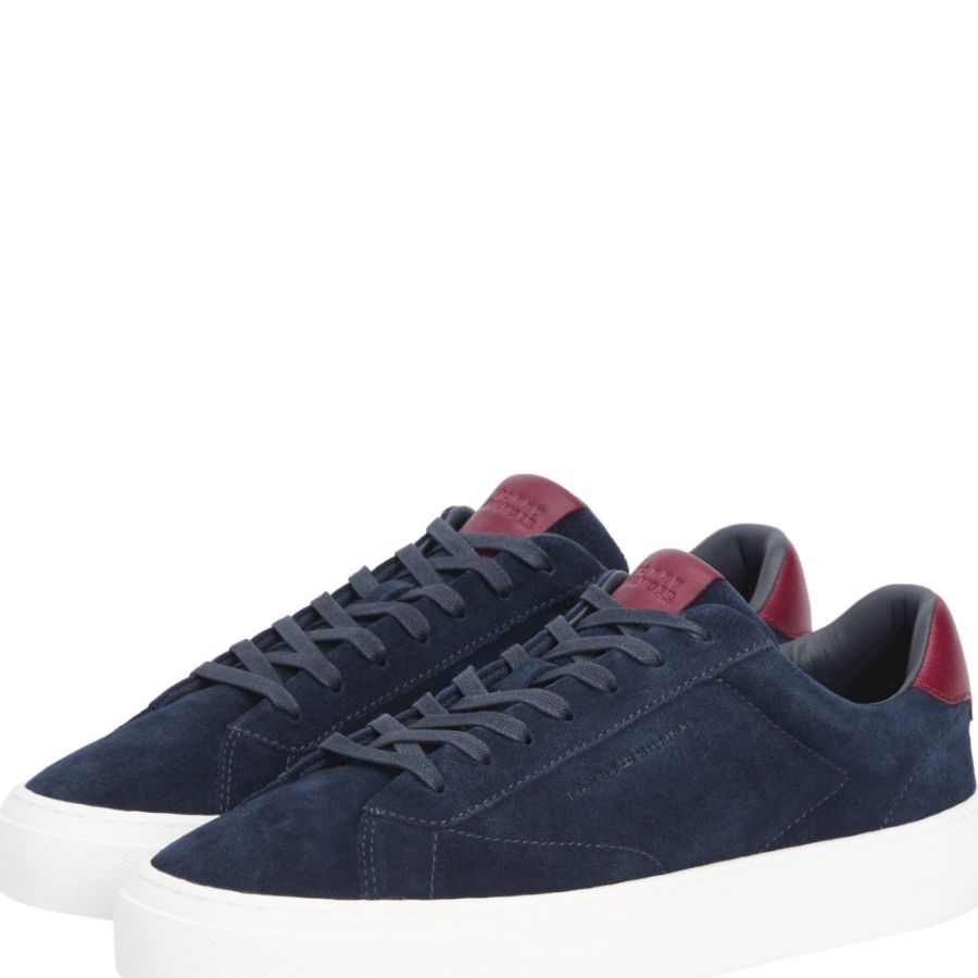 Sneakers Tommy Hilfiger. PREMIUM DRESS CUPSOLE SUEDE