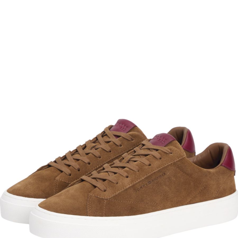 Sneakers Tommy Hilfiger. PREMIUM DRESS CUPSOLE SUEDE