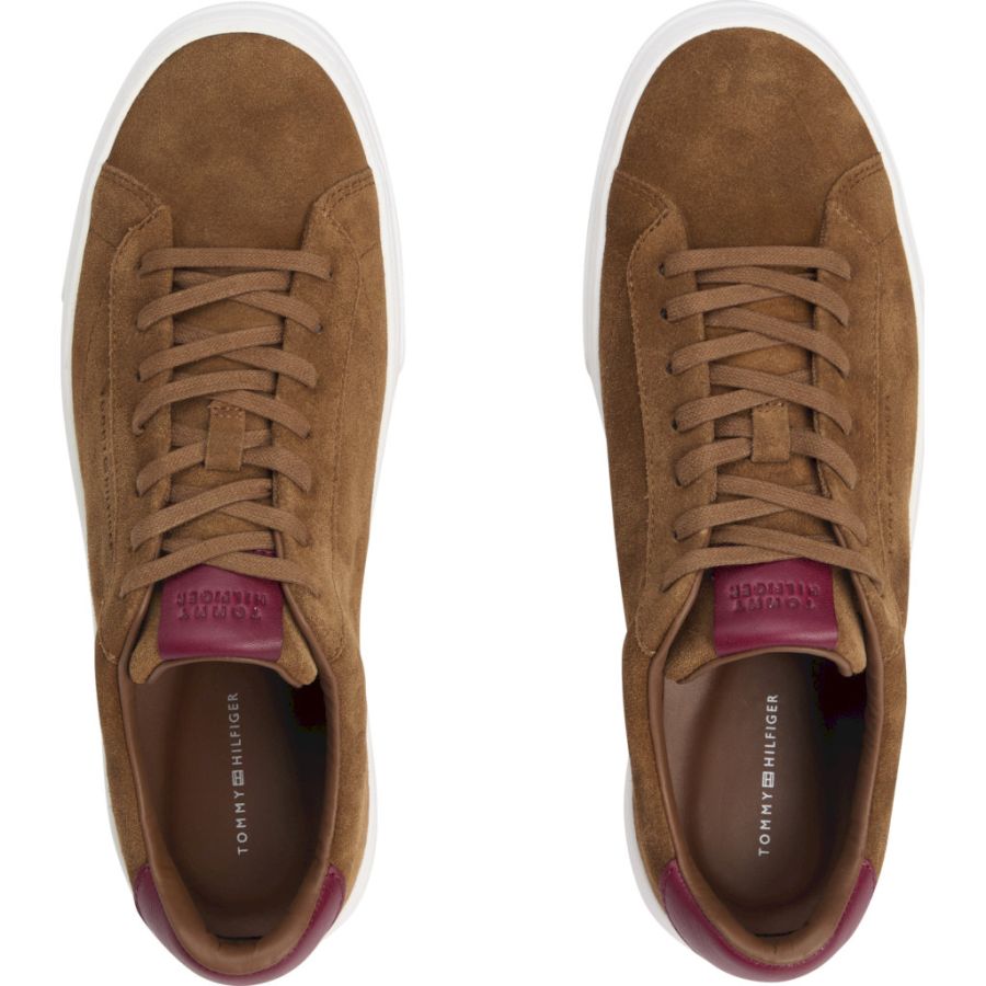 Sneakers Tommy Hilfiger. PREMIUM DRESS CUPSOLE SUEDE