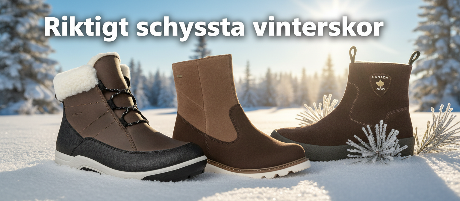Riktigt schyssta vinterskor