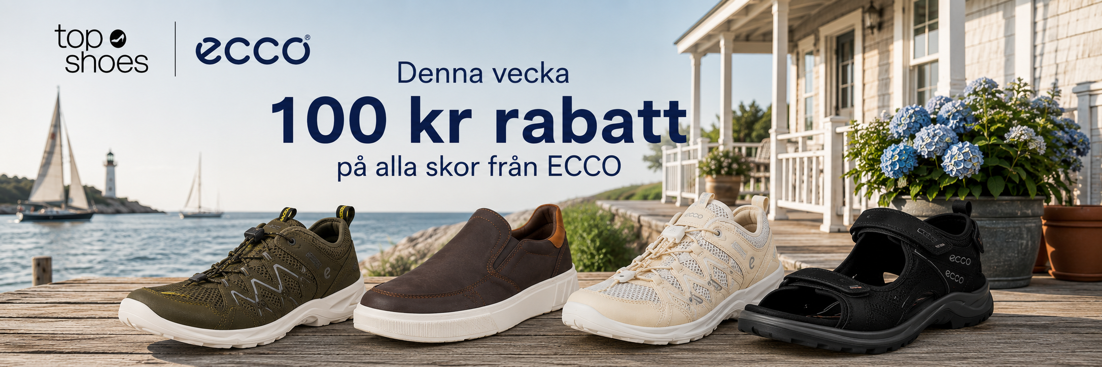 100 kr rabatt på skor från Ecco